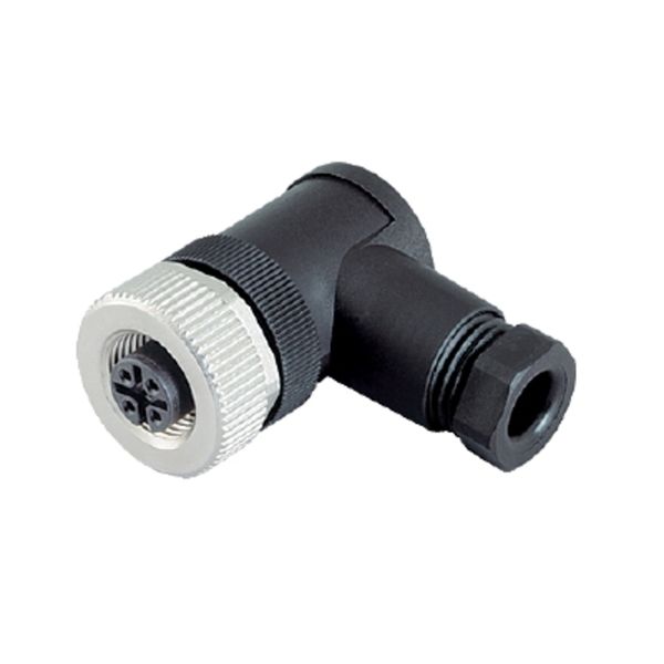 Field attachable connector, M12 image 1