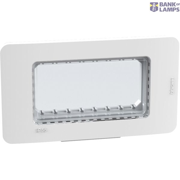 Light Now - coverplate IP55 4m white image 1