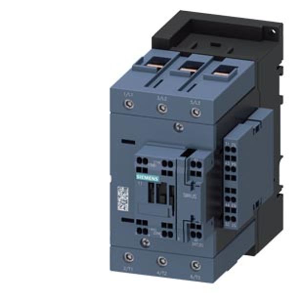 power contactor, AC-3e/AC-3, 80 A, 37 kW / 400 V, 3-pole, 110 V AC, 50 image 1