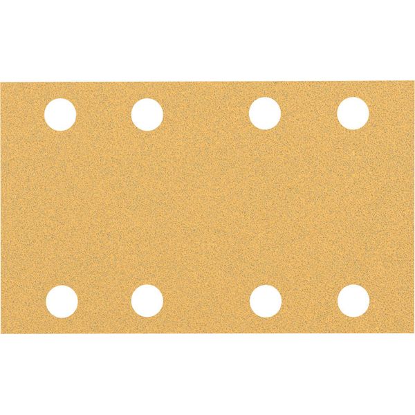 EXPERT C47 Sandpaper with 8 holes for Orbital Sanders 8 x 133 mm, G 8 1-pc image 1