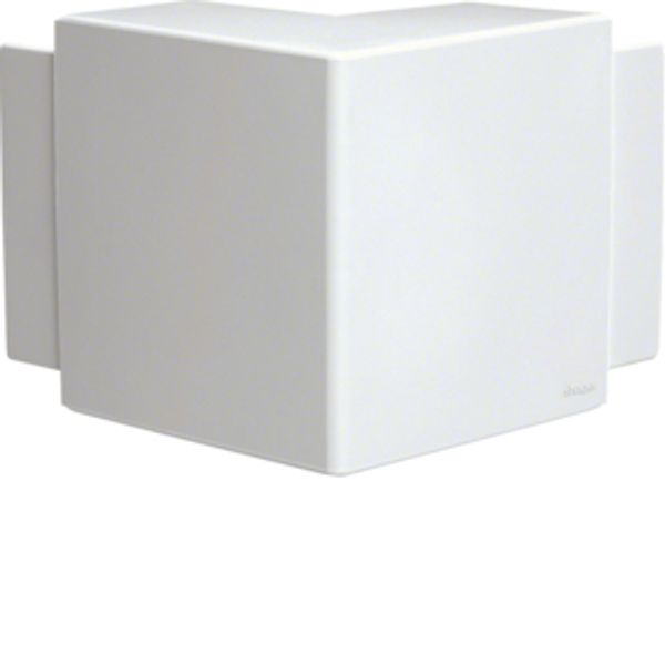 external corner halogen free for trunking FB 60x130mm traffic white image 1