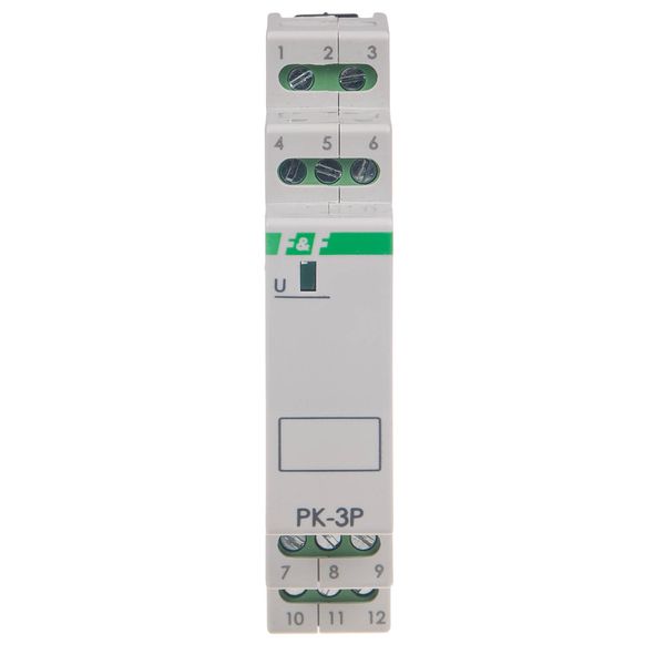electromagnetic relay PK-3P 12V image 2