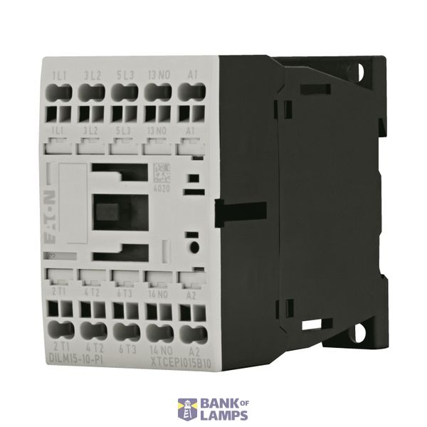 Contactor, 3 pole, 380 V 400 V 7.5 kW, 1 N/O, 110 V DC, DC operation,  image 5