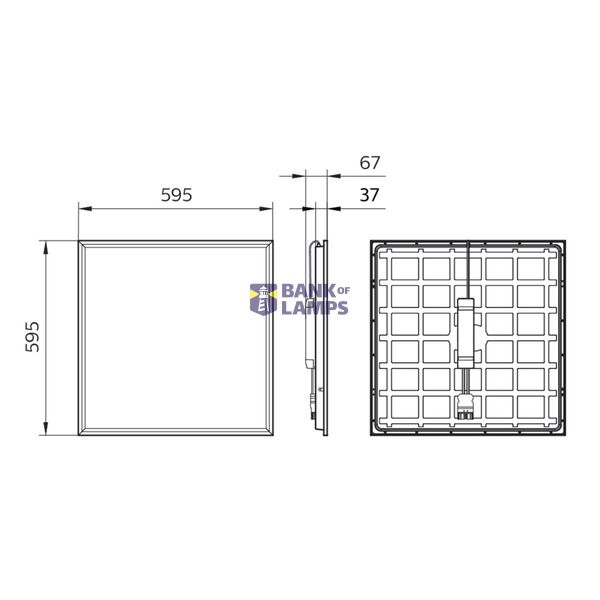 RC132V G5 36S/840 PSD W60L60 OC W5 image 3