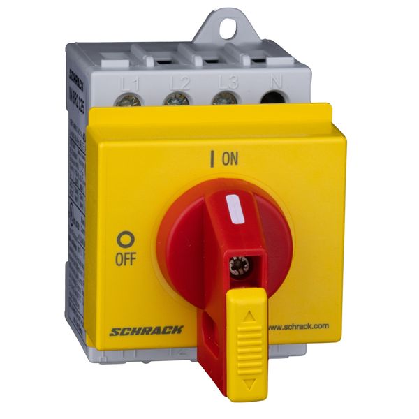 Emergency-Stop Main Switch 3-pole, modular, 40A, 16kW image 3