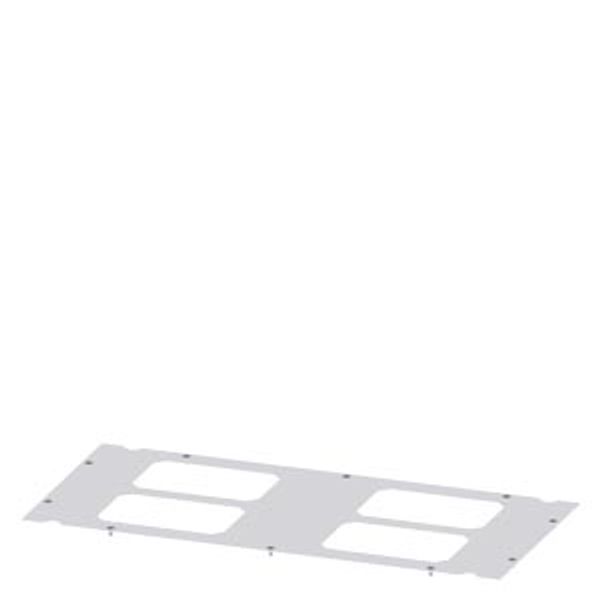 Floor plate for module inserts IP54, D: 400mm W: 800mm image 1