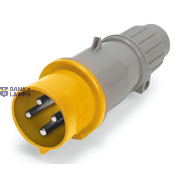 PLUG 16A 2P 3W 4h IP44 100-130V image 1