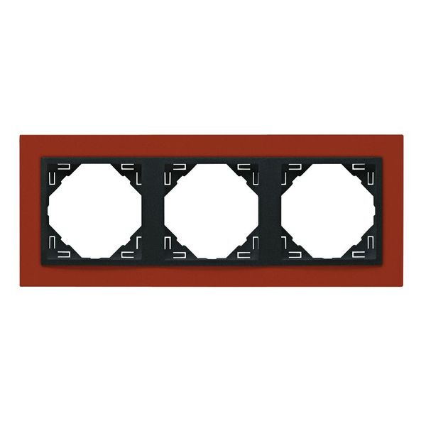 TRIPLE FRAME INTENSE ORANGE/GRAY image 2