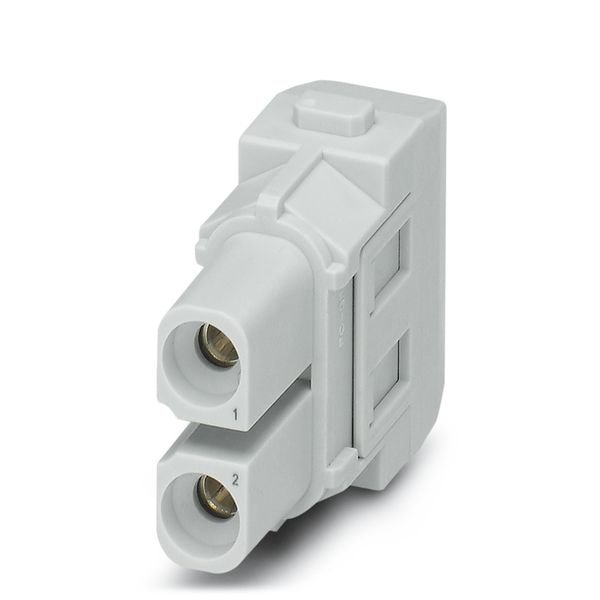 Power module, 690 V, 40 A, Number of poles: 2, Axial screw connection, Female, Required plug-in slots: 1 image 1