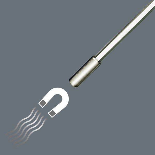 812/1 Bits-Handhouder met sterke permanente magneet, 1/4&quot;x120 mm image 2