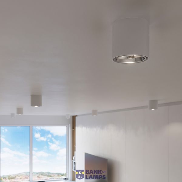SPOT TIUBE WHITE GU10 1X40W IP20 image 5