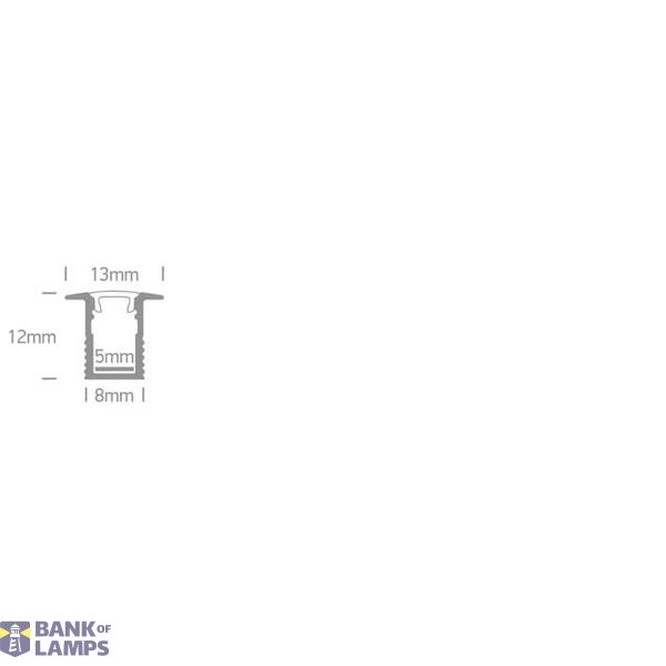RECESSED PROFILE 2m + PC opal diffuser image 2