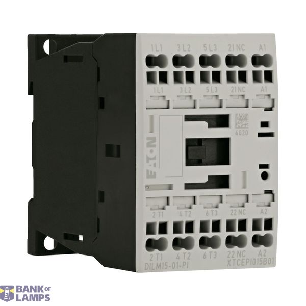 Contactor, 3 pole, 380 V 400 V 7.5 kW, 1 NC, 48 V 50 Hz, AC operation, image 3