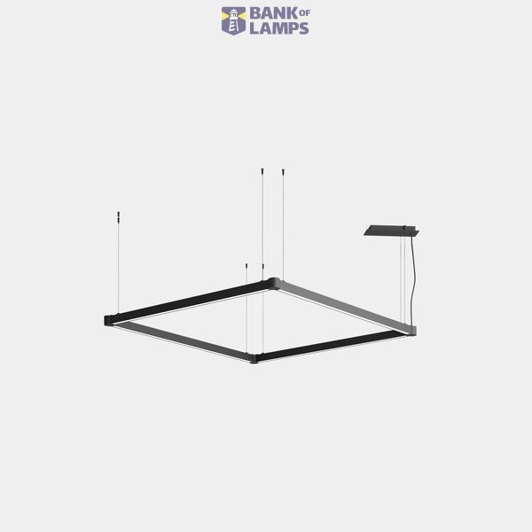 Lineal lighting system APEX_SQUARE_AW22_23_24_25_26_27 144W LED warm-white 3000K CRI 95 Casambi White IP40 12504lm image 1