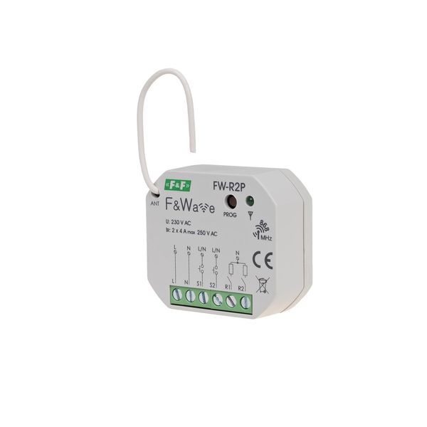 radio double bistable relay - PDT assembly 85Ã·265V AC/DC image 1