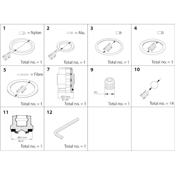 SVA Overhaul kit DN 65 image 1