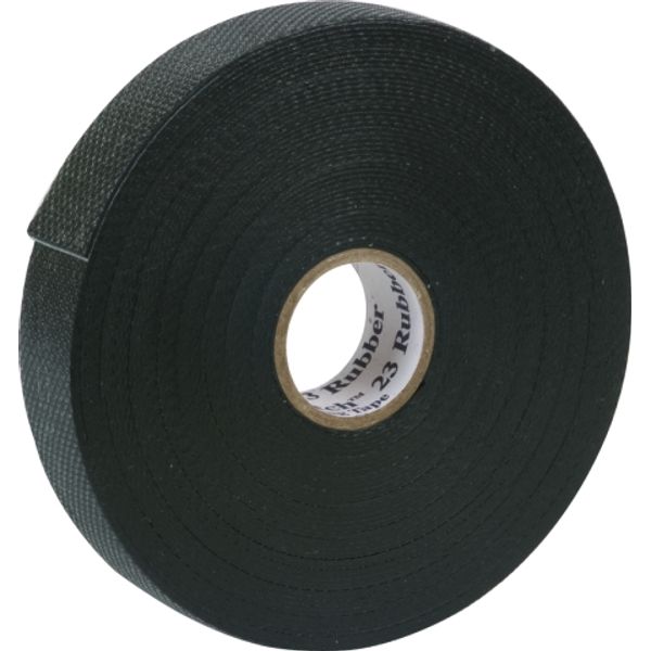 Self-bonding rubber tape W 19mm L 9.0m black image 1
