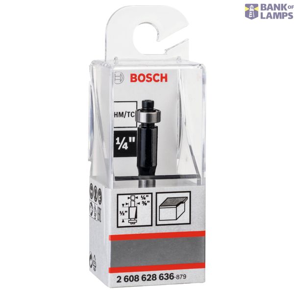Laminate trim bit, 1/4", D1 9.5 mm, L 13.7 mm, G 56 mm image 2