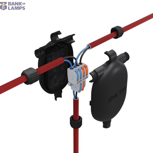 EIVA-3, 3-way outdoor IP65 snap-in joint for Modulair System image 2