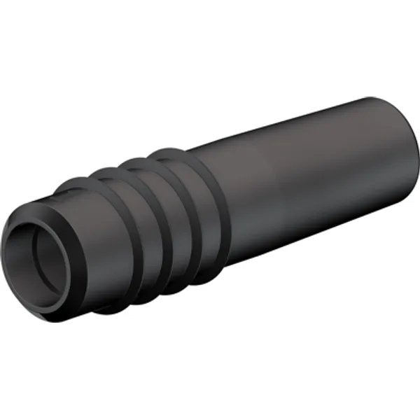 1 mm insulating grommet, solder connection, 0.25 mm², black, 22.2070-21 image 1