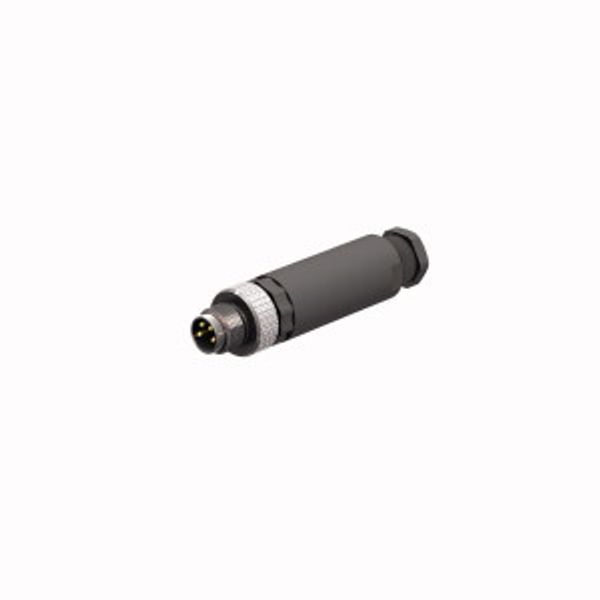 Field-Wireable Connector Male Connector M8 × 1/Ø 8 mm, Straight   BS5143-0 image 2