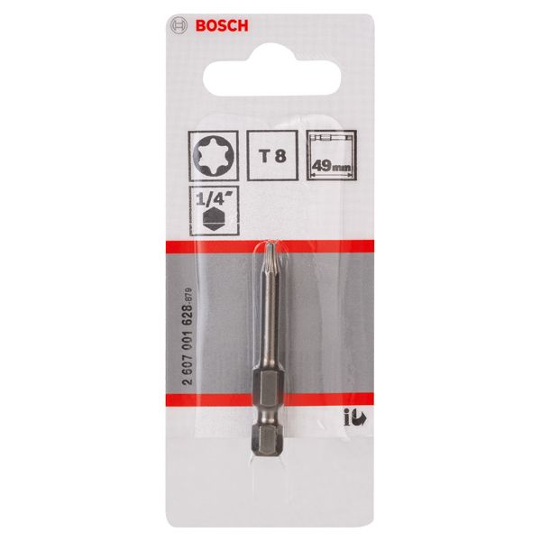 Screwdriver bit Extra Hard T8, 49 mm 1 pcs. image 3