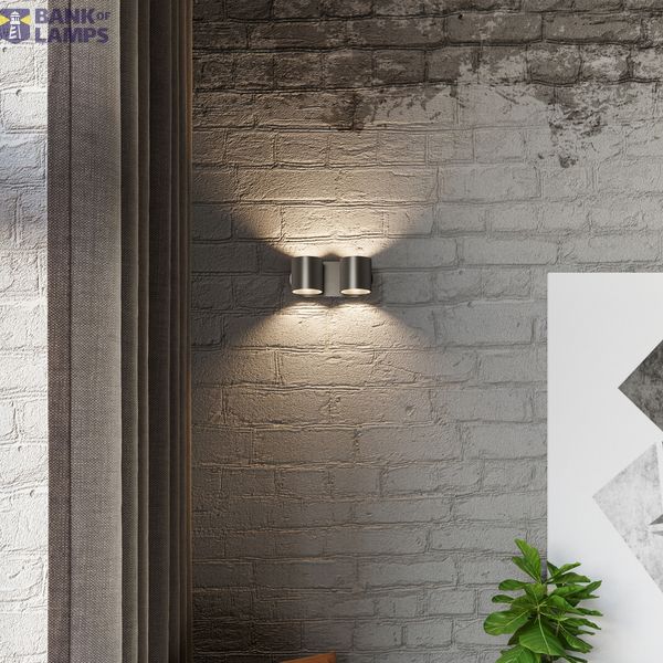 WALL LAMP ORBIS 2 BLACK G9 2X40W IP20 image 5