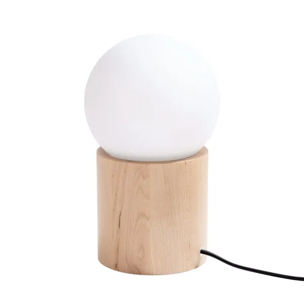 BOOMO DESK LAMP NATURAL WOOD G9 1X8W IP20 image 1
