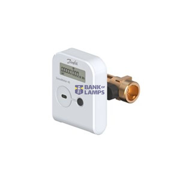Energy meters, SonoMeter 40, 20 mm, qp [m³/h]: 2.5, Heating and cooling, mains, No integrated communication, RS485 ModBus image 1