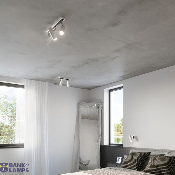 CEILING LAMP DIREZIONE 3 WHITE GU10 3X40W IP20 image 4