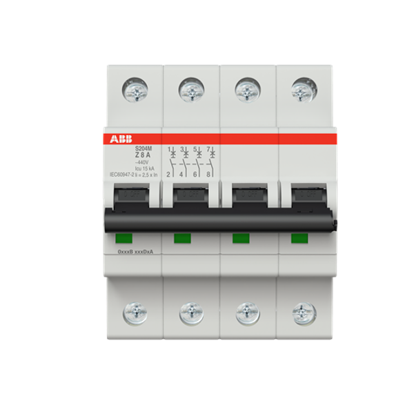 S204M-K10 Miniature Circuit Breaker - 4P - K - 10 A image 4