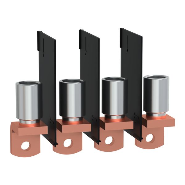 crimp lugs for aluminium cable with interphase barriers, 240 mm², TransferPacT, Frame 630 A, 4P, set of 4 image 1
