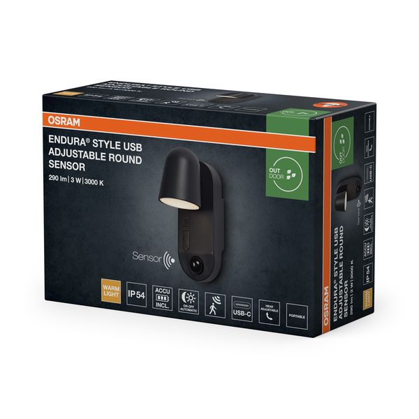 ENDURA STY USB ADJ RD S IP54 DG OSRAM image 2