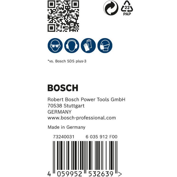 EXPERT SDS plus-7X Hammer Drill Bit 12 x 200 x 265 mm, 30-pc image 1