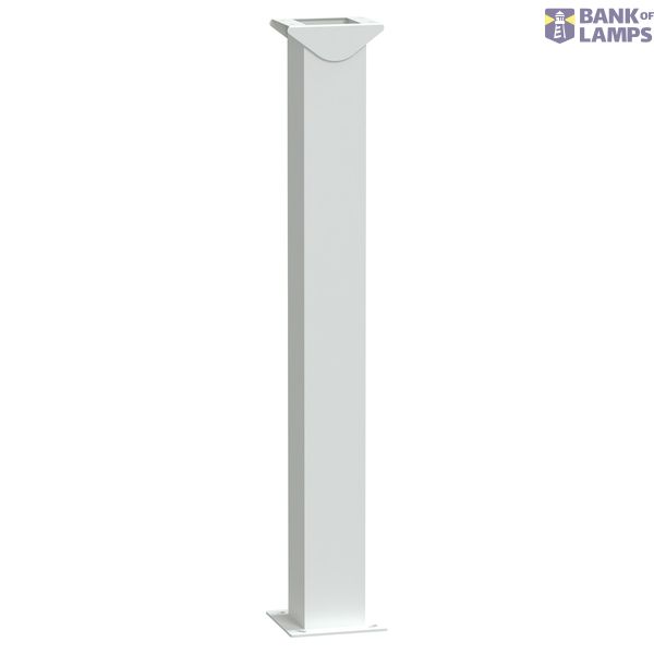 CANALIS EV 1 X FEED PILLAR 2400 WHITE image 1