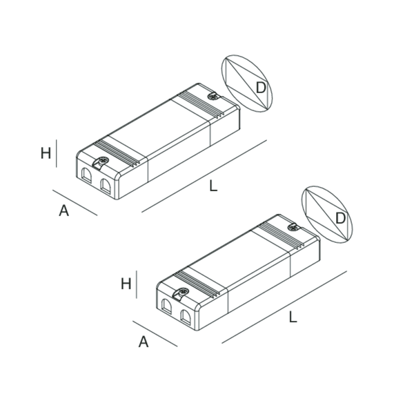 HALOS-B: COPPIA ALIM. ON/OFF REM. image 1