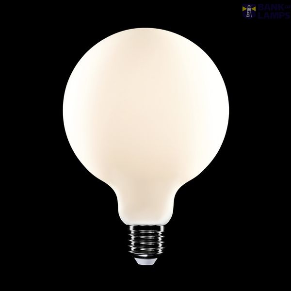 LED Porcelain Effect Light Bulb CRI 95 G125 7W 640Lm E27 2700K Dimmable - P04 image 2