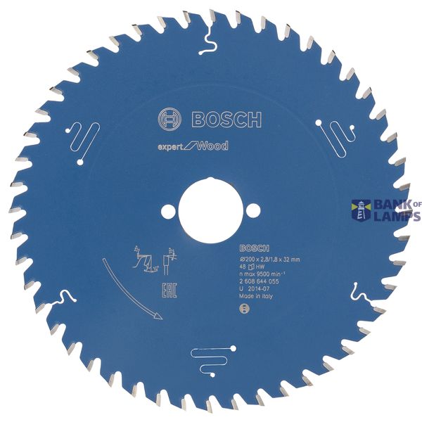 Circular saw blade Expert for Wood 200 x 32 x 2,8 mm, 48 image 1