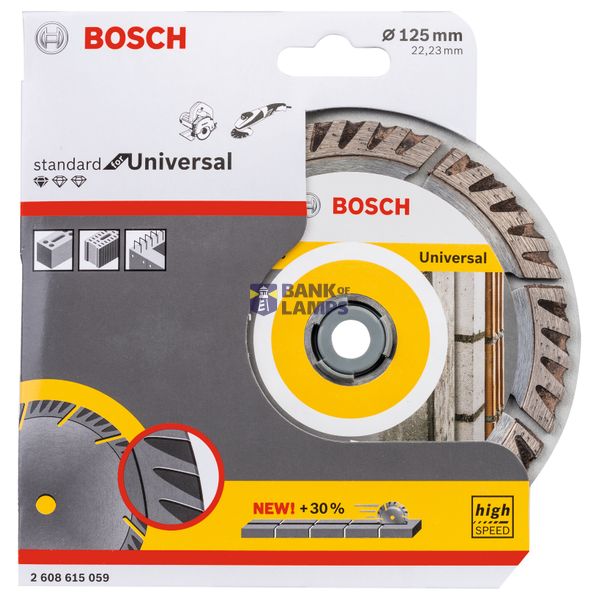 Diamond Cutting Disc Standard for Universal 125x22.23 image 2