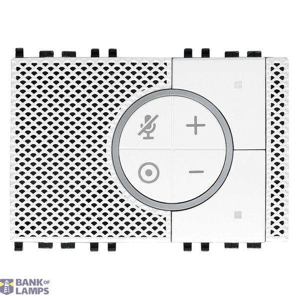 2-button voice control+actuator 3M white image 1