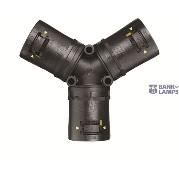 AT282813/Y/BLY Y-PIECE IP66..69 28X28X13 BLK/YW image 1