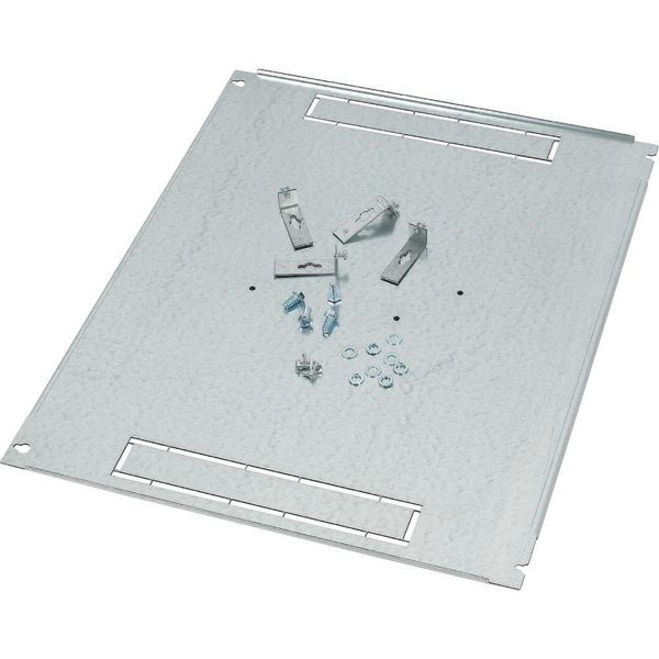XMG332406M Mounting plate, +mounting kit, for GS 3, vertical, 3p, HxW=600x600mm image 3