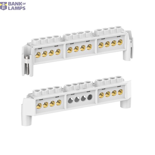 Terminal block, grey, Rated insulation voltage 690V AC, Rated insulation voltage 690V DC image 1