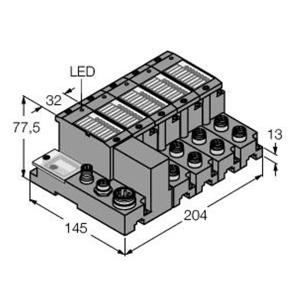 Multiprotocol Set in IP67   TI-BL67-EN-8 image 1