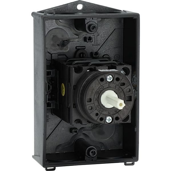 T0-4-8902/I1 Changeoverswitches, T0, 20 A, surface mounting, 4 contact unit(s), Contacts: 8, 60 °, maintained, With 0 (Off) position, Netz-0-Notstrom, Design numbe image 12