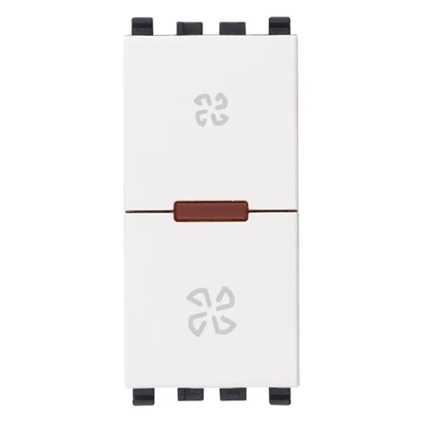 Dimmer for fans 220-240V white image 1