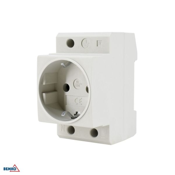 SOCKET GS16 16A SCHUKO image 1