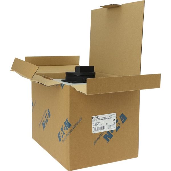 T5-4-15682/I5/SVB-SW Main switch, T5, 100 A, surface mounting, 4 contact unit(s), 6 pole, 1 N/O, 1 N/C, STOP function, With black rotary handle and locking ring, Lockable image 10
