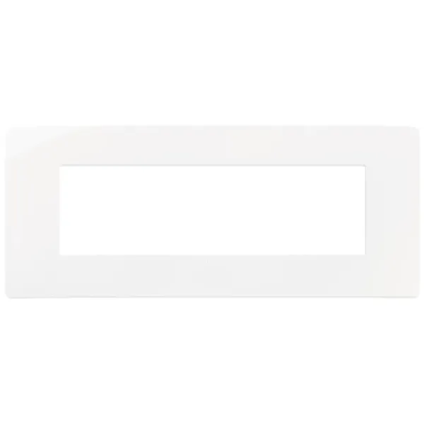 Plana Up 7M cover plate, white image 1