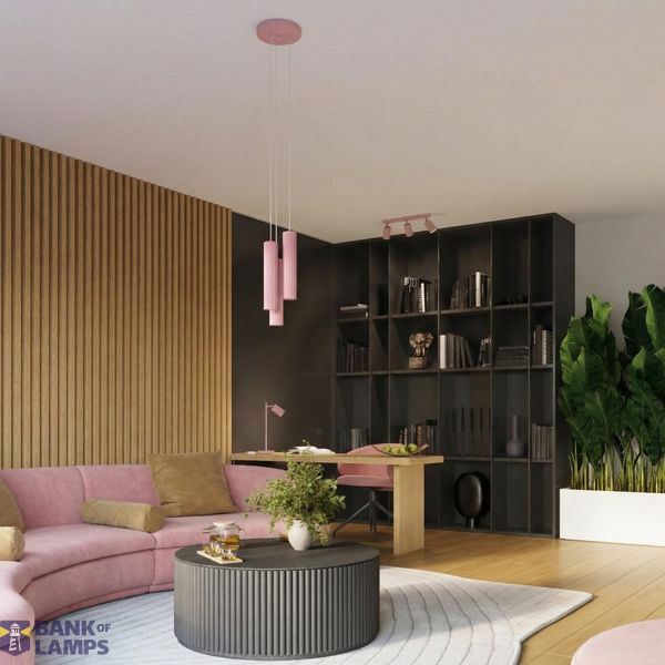 Pendant lamp KARBON 1 pink image 4